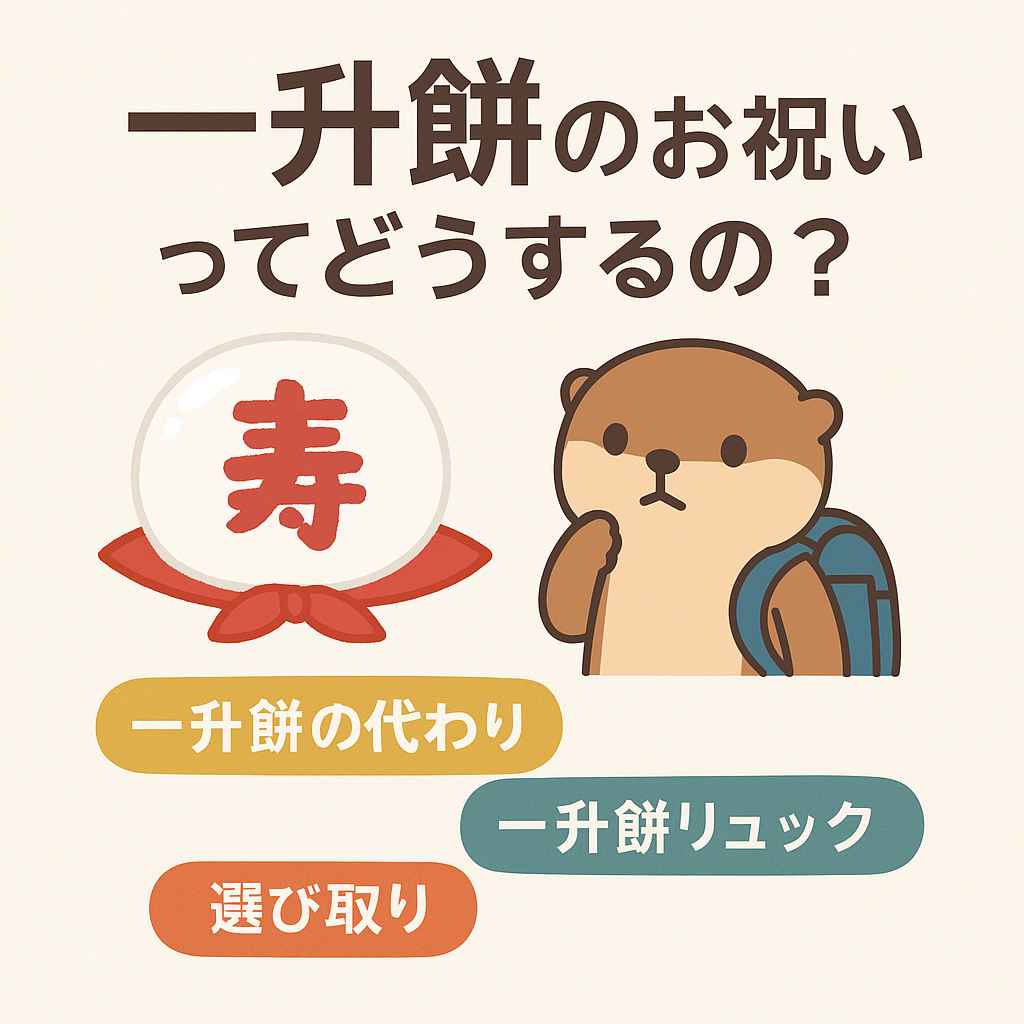一升餅 1歳誕生日