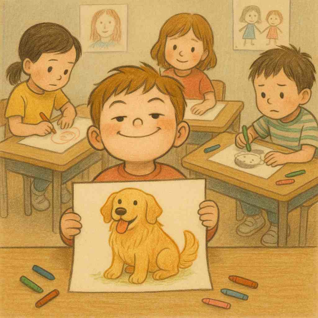 好きな動物 お絵描き