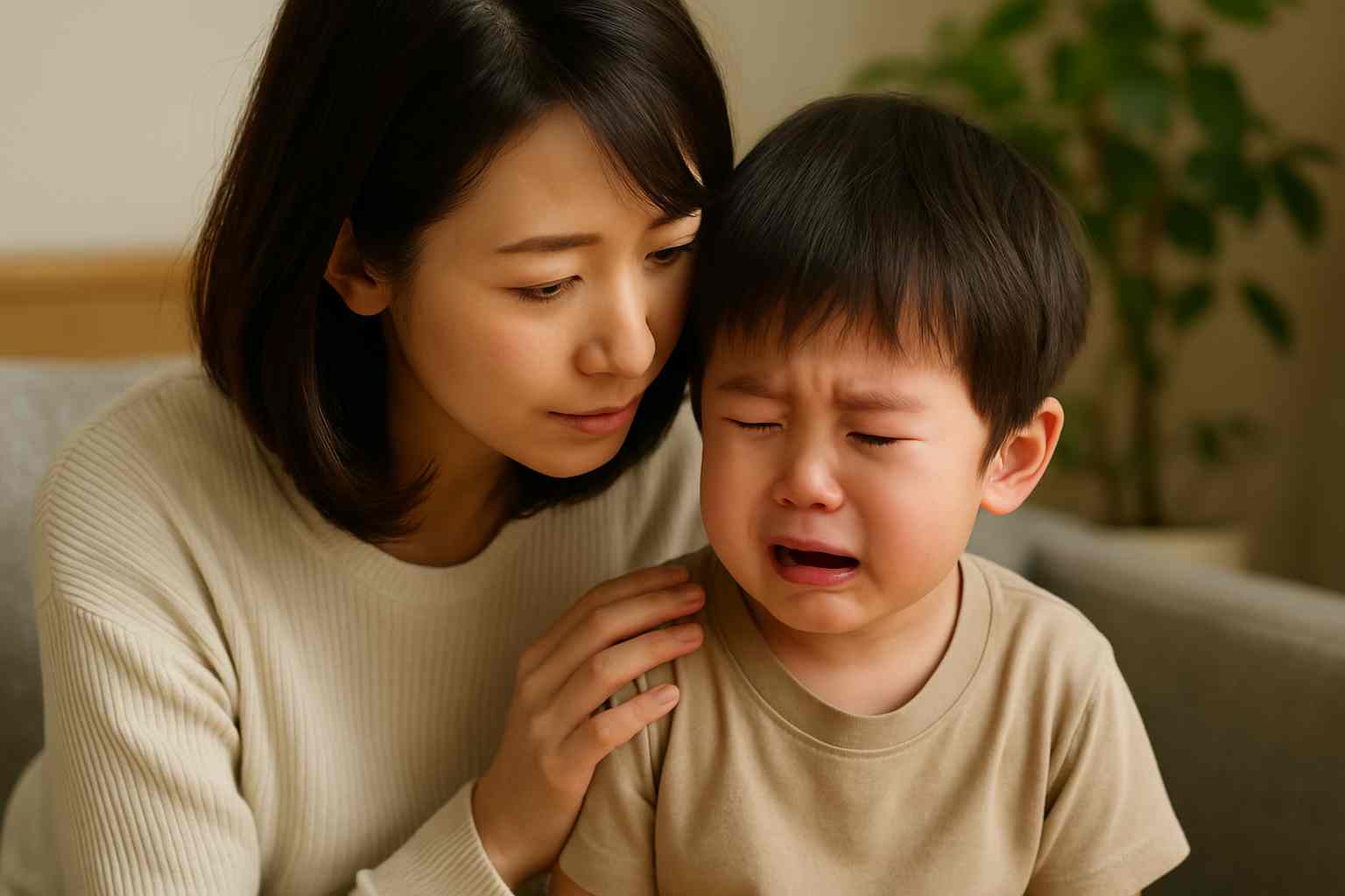 「泣く・怒る・ぐずる」のは“成長中の証”｜親子の心を落ち着かせる関わり方とは？