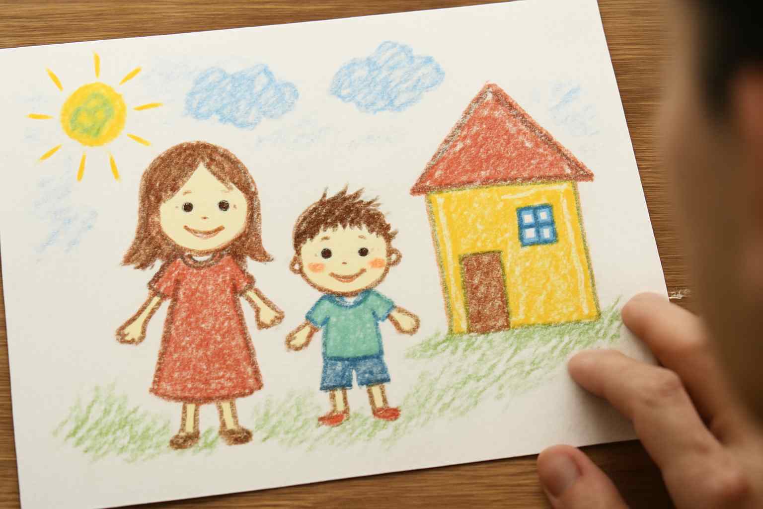 お父さんがいない