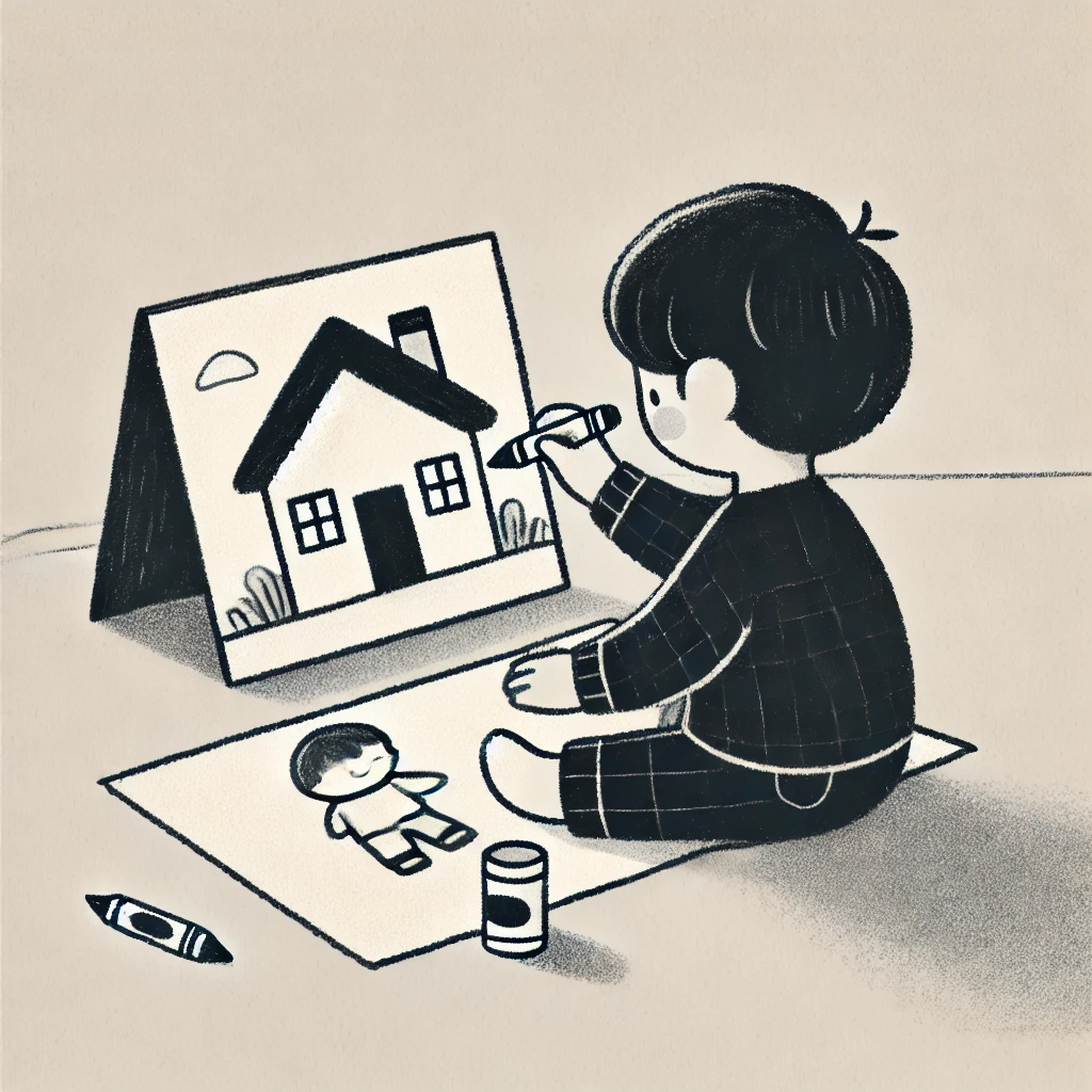 【子どもの絵に“家がない”理由とは？】親が知るべき心のサインと対処法