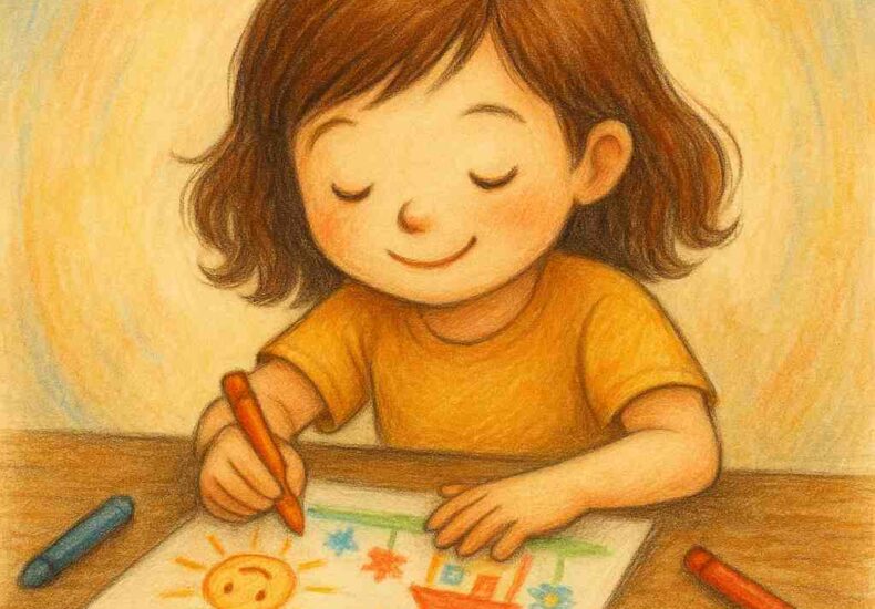 子ども 絵を描く 効果