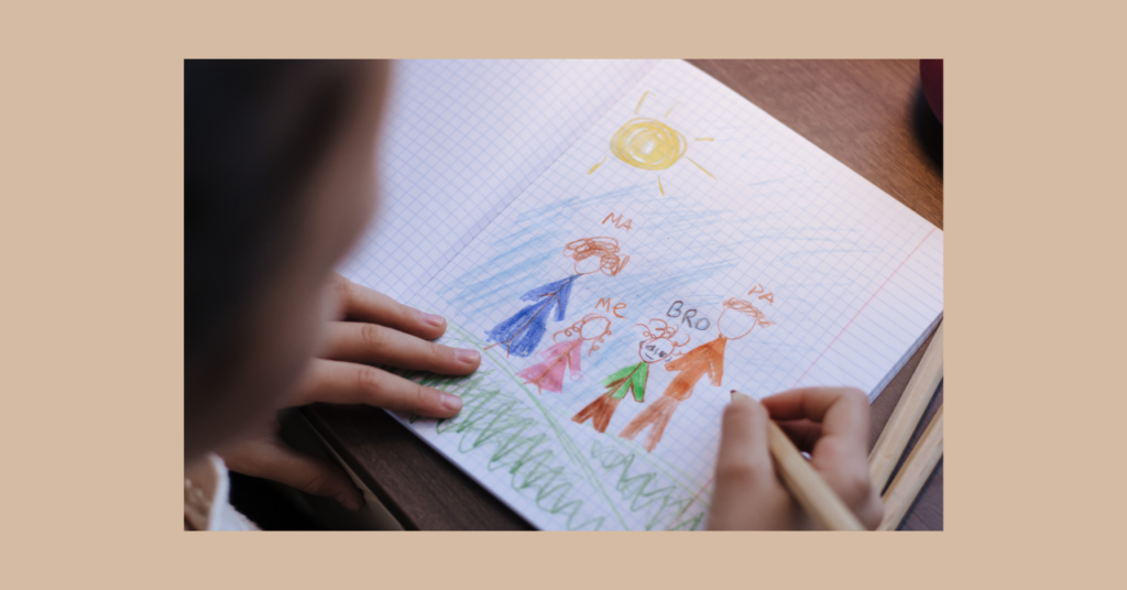 兄弟の絵が全然違うのはなぜ？性格や心理がわかる絵の特徴