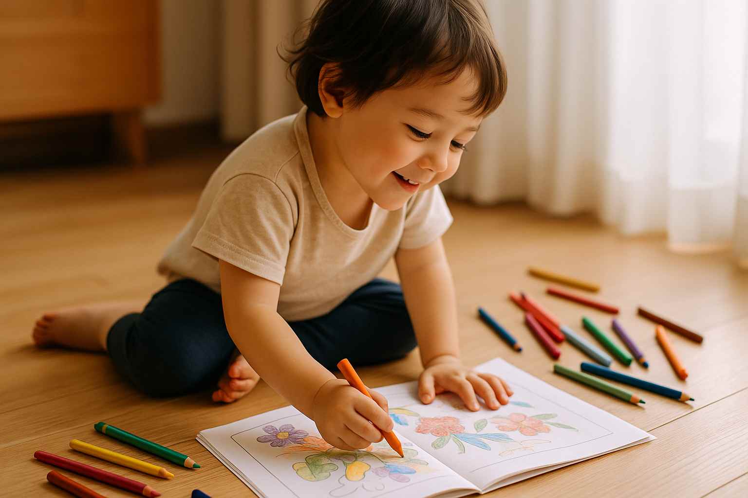 子ども　ぬり絵　心理