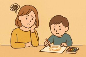 うちの子お絵描きしない
