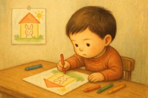 子どもが同じ絵ばかり描く理由