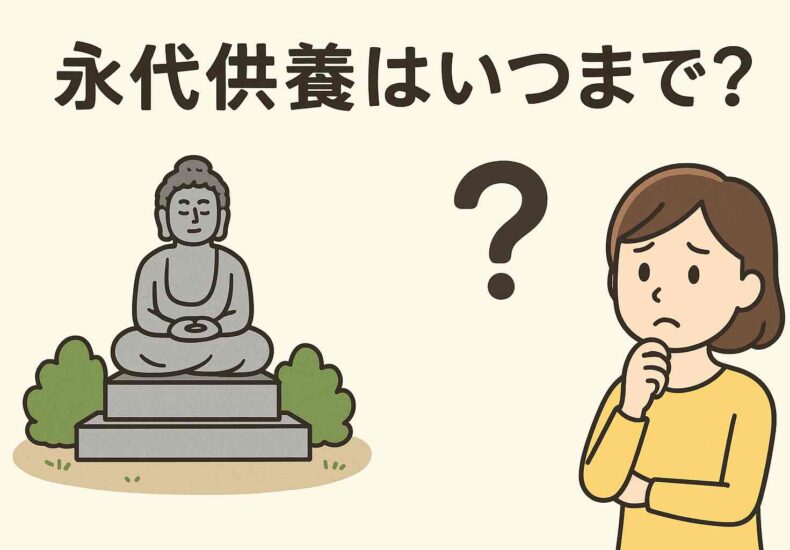 永代供養っていつまで?