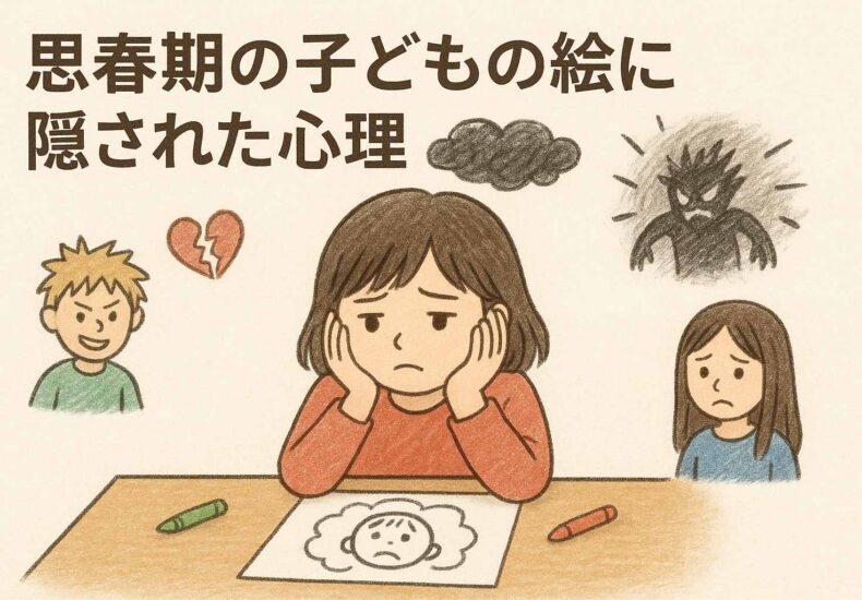 思春期の子供の絵に隠された心理