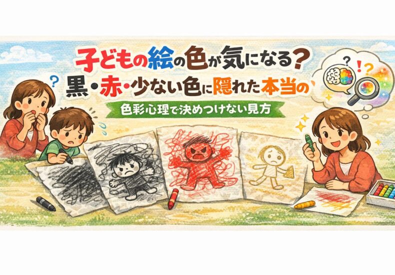 子どもの絵の色から知る心理
