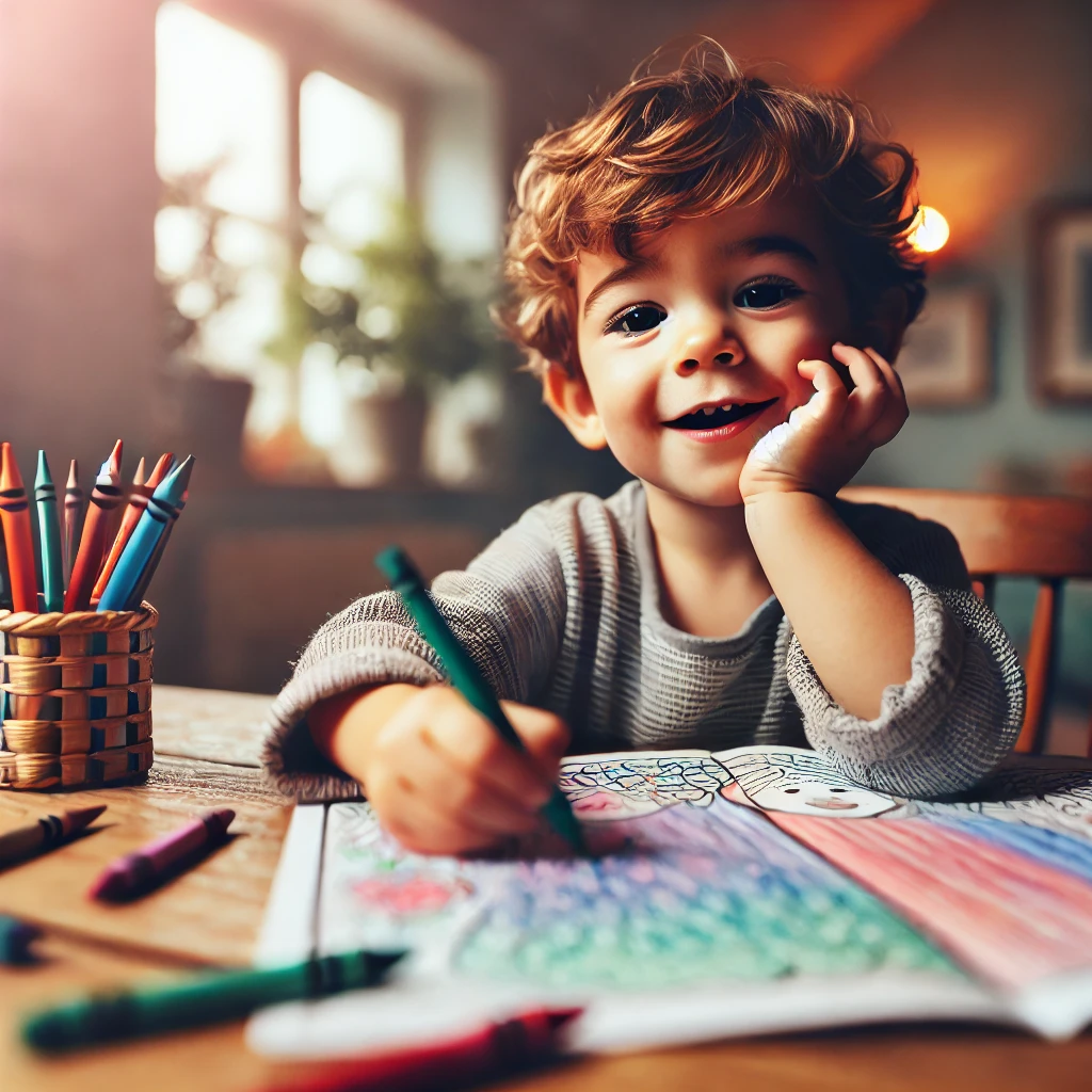 子どもの塗り絵、はみ出しちゃうのはダメ？自由な表現の大切さ