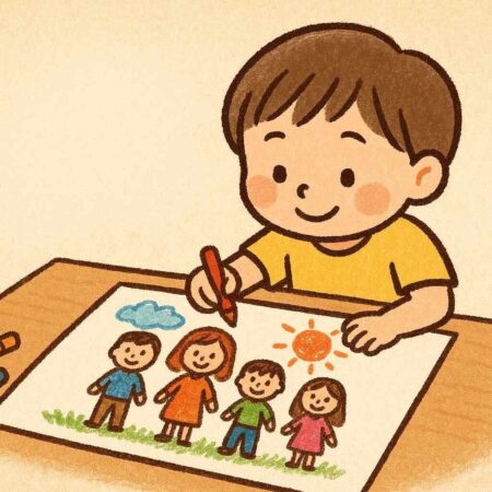 友だちの絵でわかる心理