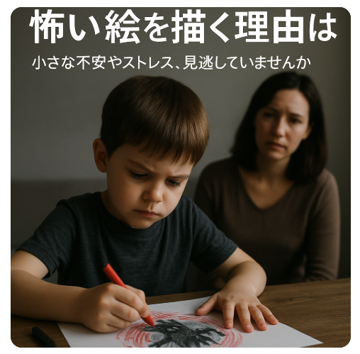 子ども 怖い絵 描く 理由