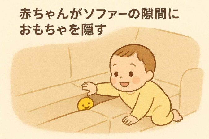 赤ちゃんや子どもがモノを“隠す”心理とは?