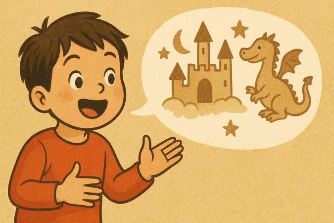 子どもの創造力の特徴|独特な発想に見える行動の共通点