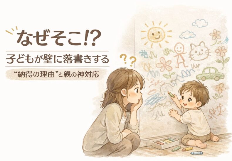 なぜ壁に落書きをするの？