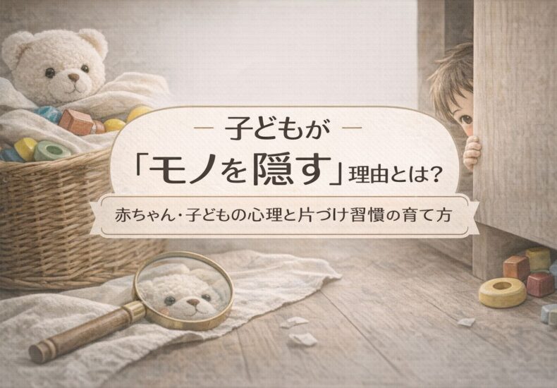 子どもがものを隠す理由