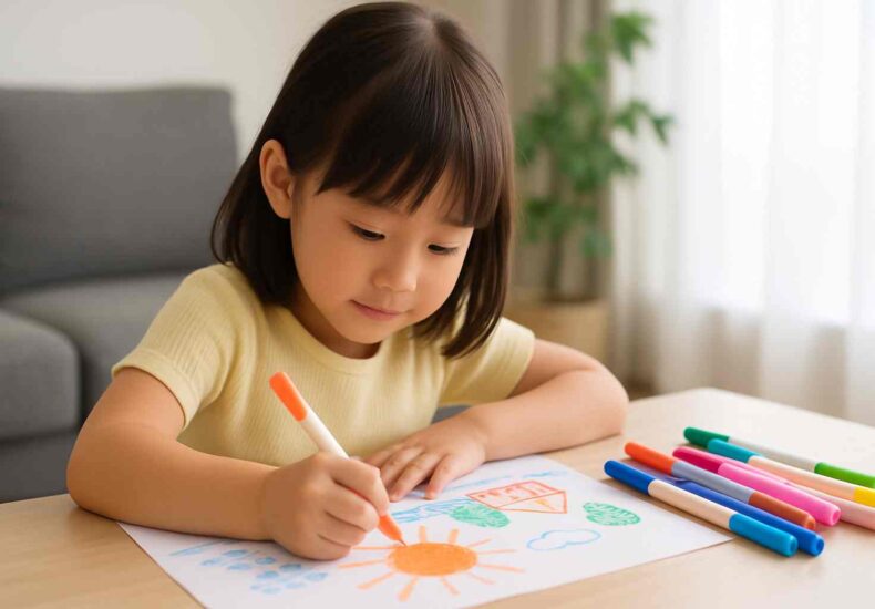 子どもの絵　才能