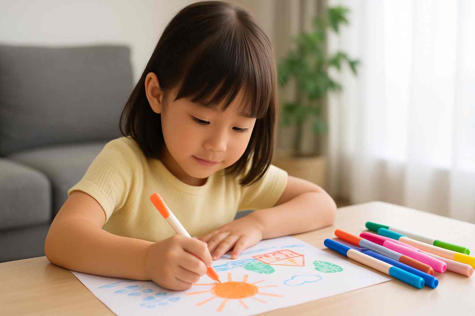 子どもの絵 才能