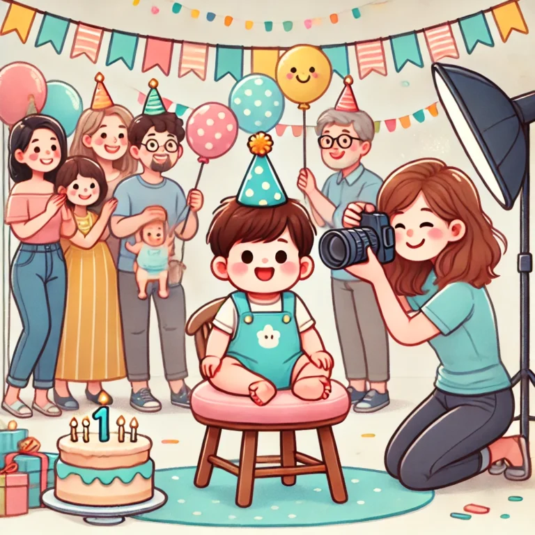 １歳のお誕生日フォトはスタジオ派？おうちフォト派？