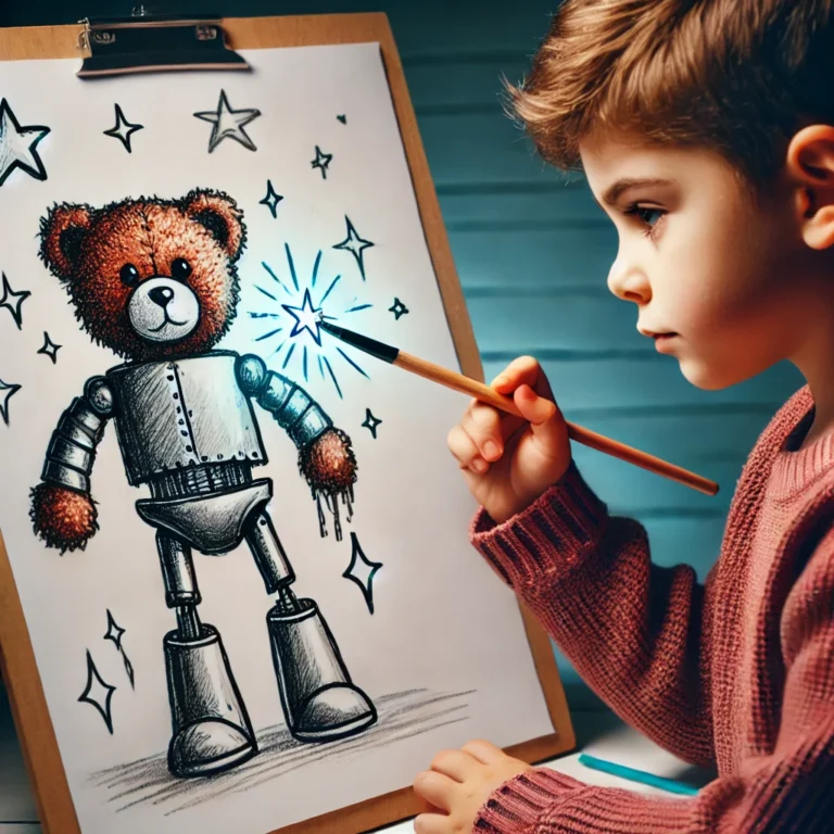 子どもに魔法の絵を描かせたときに見える子どもの心理
