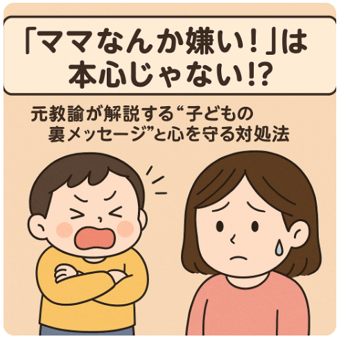 ママなんか嫌い 子ども 心理