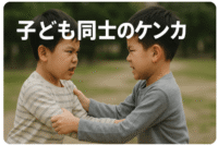 子ども同士のケンカ