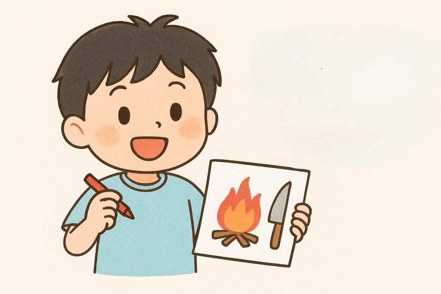 子どもの絵に「火」や「包丁」…それって大丈夫？心理学で読み解く心のサイン