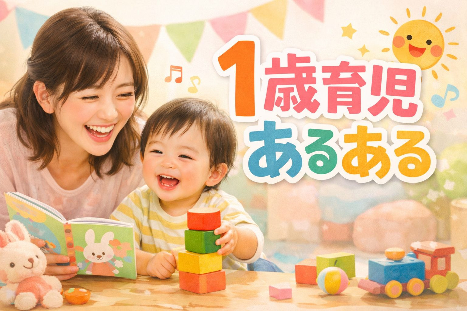 1歳の育児｜笑顔と成長の連続！くすっと笑って眠れる育児ガイド