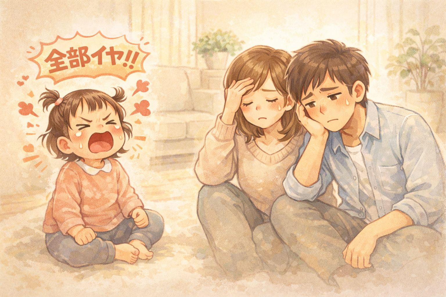 2歳の「全部イヤ！！」に心が折れそうになる毎日。ママ・パパの心を守る処方箋