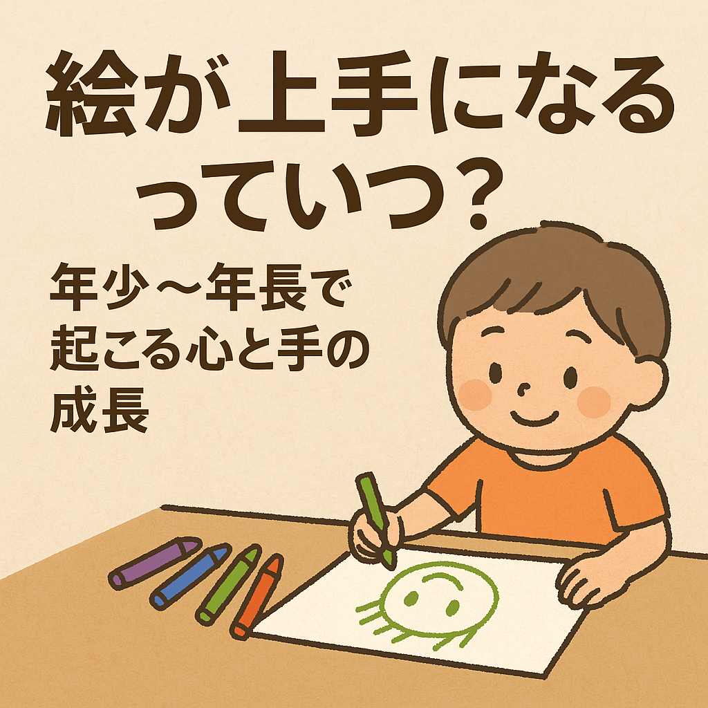 子ども 絵 上達 タイミング