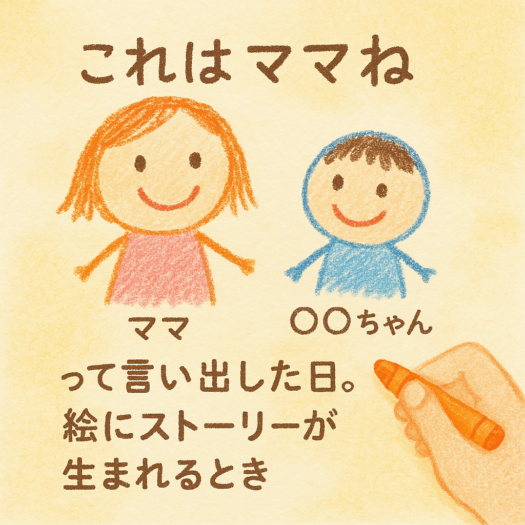 絵に意味づけをする時期