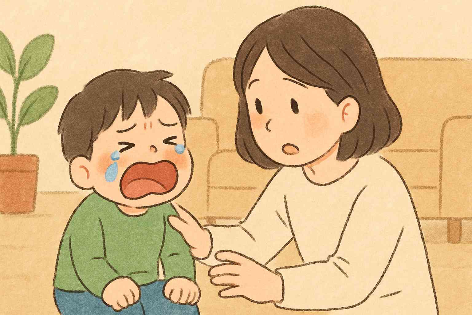 癇癪・だまる・ふざける子ども