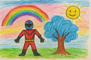 小学校1年生の描いた絵