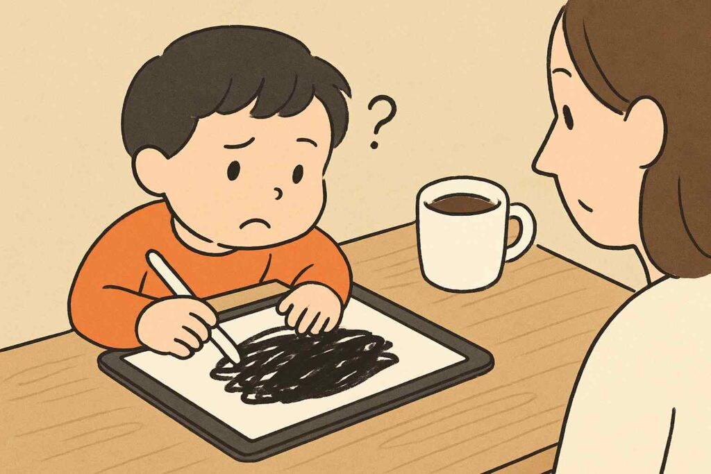 iPad お絵描き