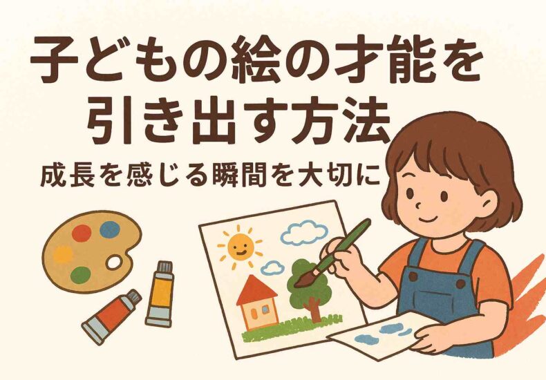 子どもの絵の才能を引き出す方法