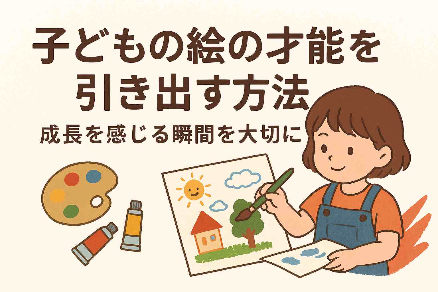 子どもの絵の才能を引き出す方法