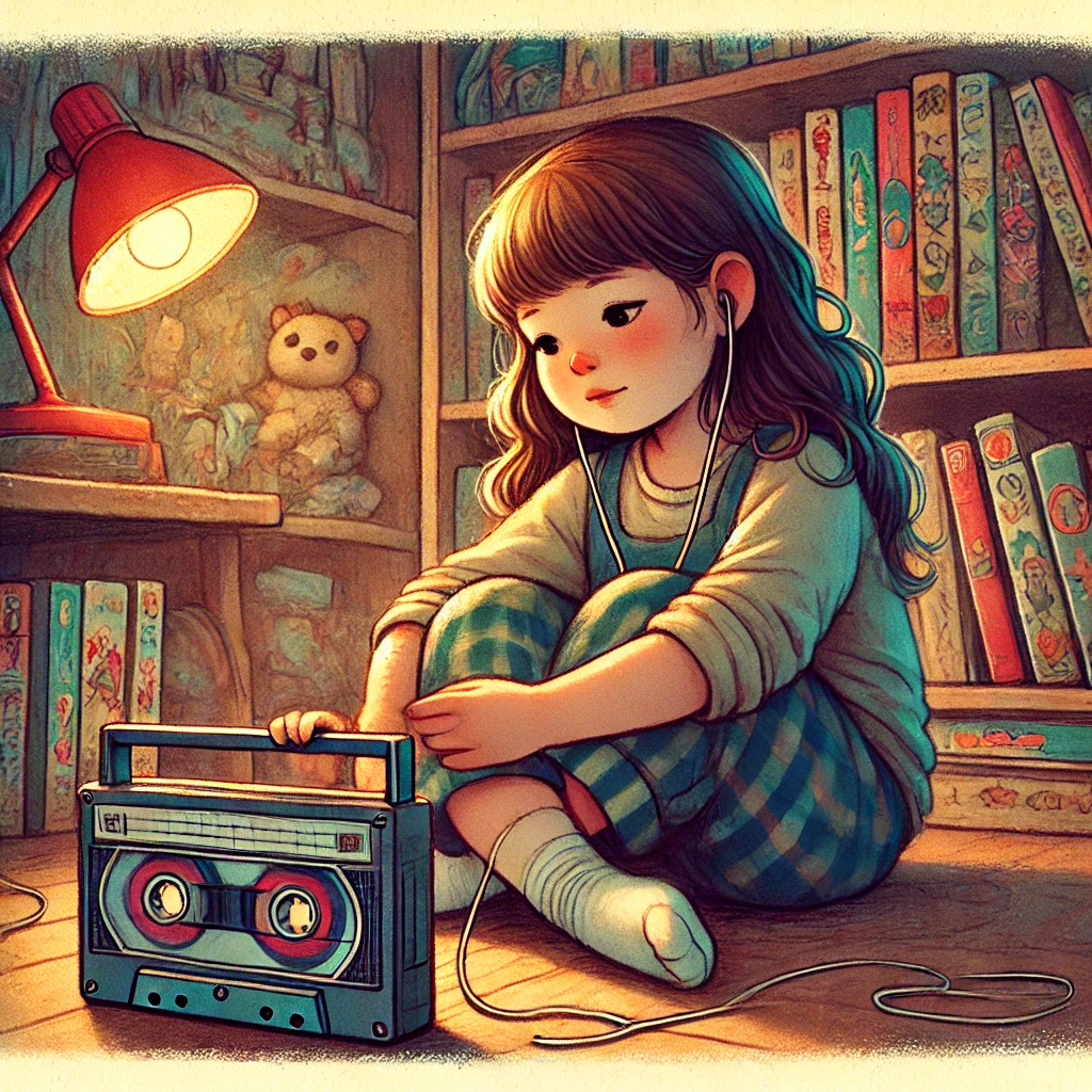 「読み聞かせカセット」「絵本の読み聞かせ」「親子の絆」「物語の大切さ」「カセットテープの思い出」