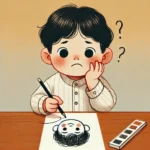 自分の顔を描きたがらない子ども