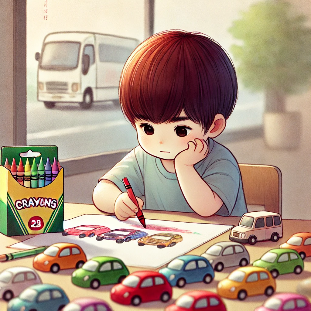 子ども 車 絵 意味