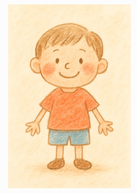 子どもの絵 手足の数