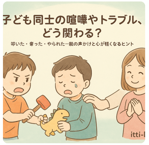子ども 喧嘩 対応方法