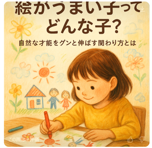 絵が上手い子