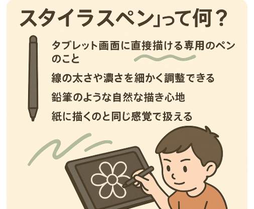 スタイラスペンって何