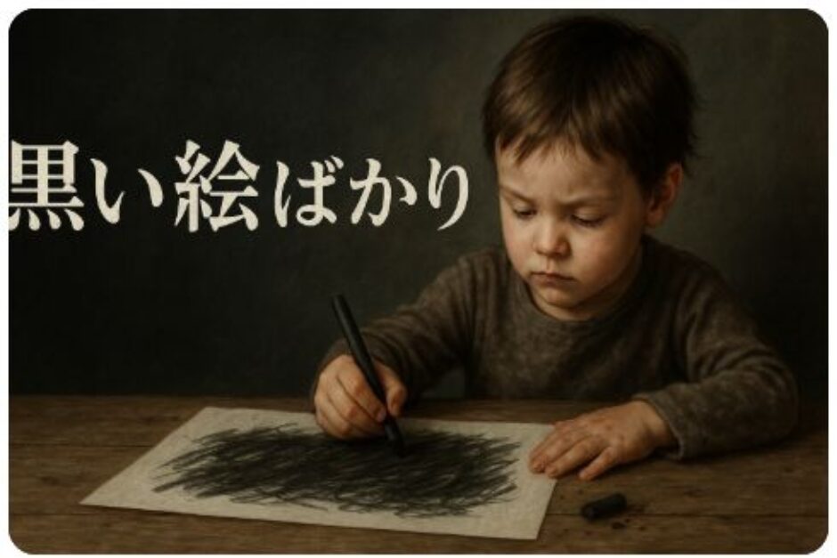 黒い絵ばかり描く理由