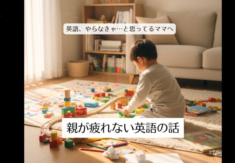 英語、やらなきゃ…と思ってるママへ
