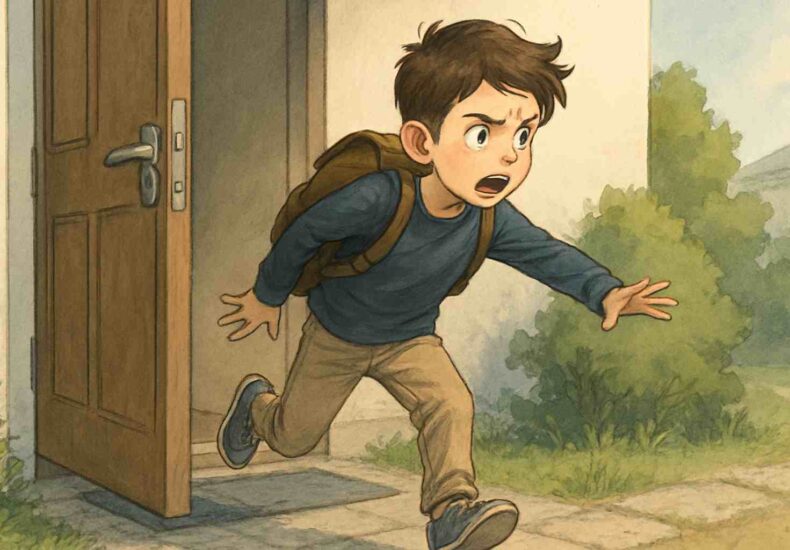 子ども 家 飛び出す
