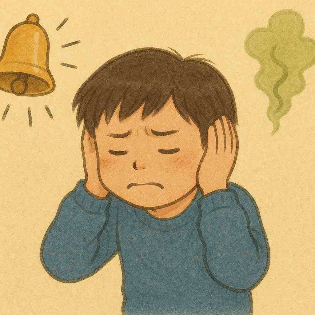 感覚過敏のある小学生