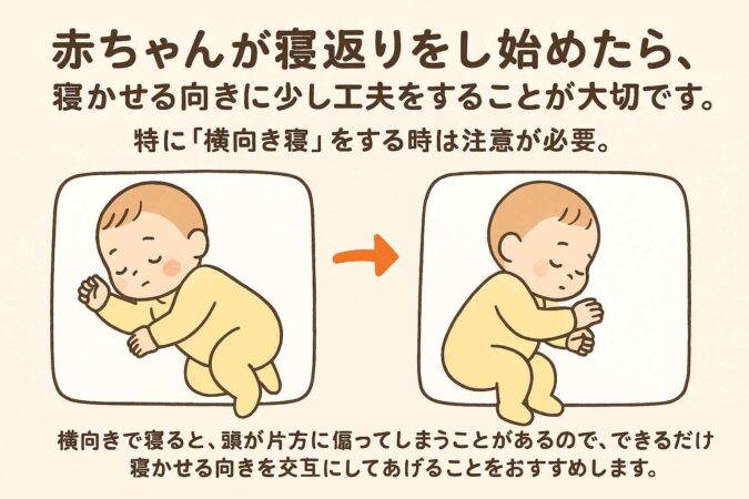 赤ちゃんの寝かせ方