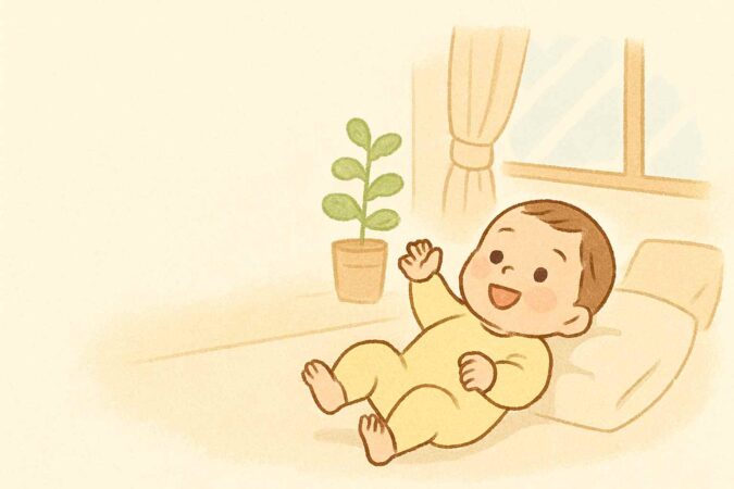 寝返り期:安全と撮影のバランスを取るための考え方