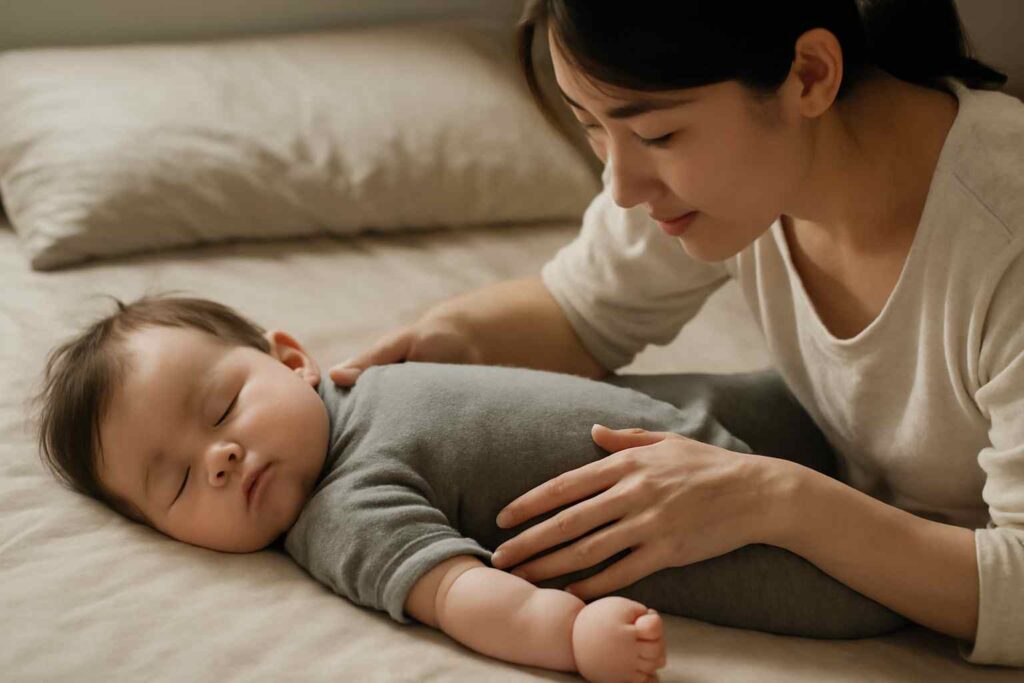 赤ちゃん向き癖 横向きで寝る